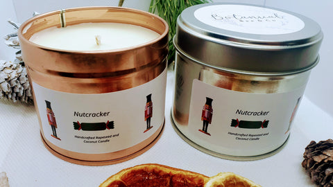 [Nutcracker Candle Tin] - Botanical Bee & Co