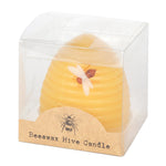 [Beeswax Candle Hive With Bee] - Botanical Bee & Co