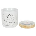 [Dragonfly ceramic Oil/wax Burner] - Botanical Bee & Co