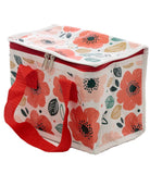 [Poppy Fields Woven Cool Bag] - Botanical Bee & Co