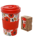 [Poppy Bamboo Composite Travel Mug/Cup] - Botanical Bee & Co