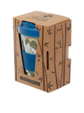 [Peacock Reusable Bamboo Composite Travel Mug/Cup] - Botanical Bee & Co