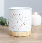 [Dragonfly ceramic Oil/wax Burner] - Botanical Bee & Co