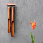 [Bamboo Windchime 4 tubes] - Botanical Bee & Co