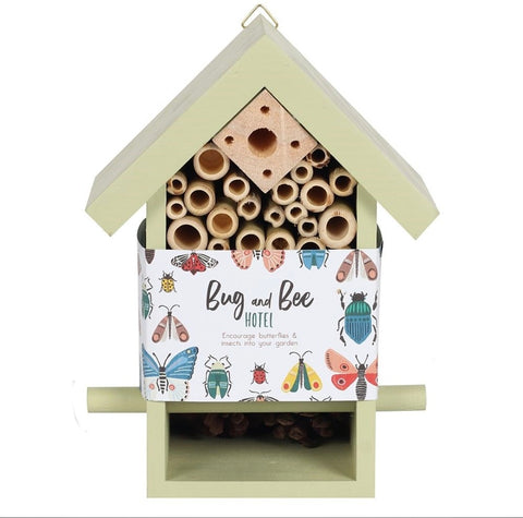 [Wooden Bug And Bee Hotel] - Botanical Bee & Co