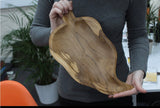 [Teak Leaf Shaped Bowl] - Botanical Bee & Co